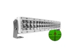 Black Oak Pro Series Double Row Combo Infrared 20" 850nm Light Bar - White