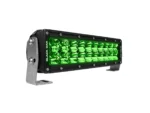 Black Oak 10" Green LED Hog Hunting Light Bar - Combo Optics - Black Housing - Pro Series 3.0