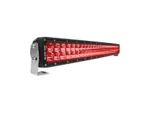 Black Oak 30" Curved Double Row Red LED Predator Hunting Light Bar - Combo Optics - Black Housing - Pro Series 3.0