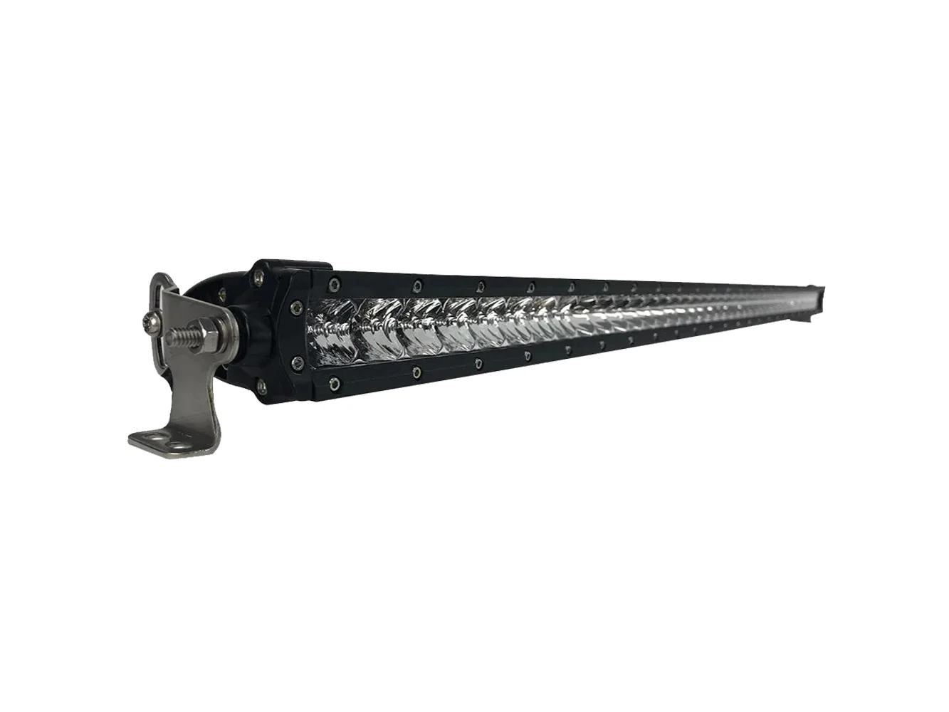 Black Oak 40" Single Row LED Light Bar - Combo Optics - Black Housing - Pro Series 3.0