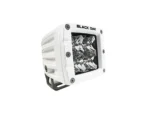 Black Oak 2" Marine LED Pod Light - Flood Optics - White Housing - Pro Series 3.0