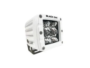 Black Oak 2" Marine LED Pod Light - Spot Optics - White Housing - Pro Series 3.0