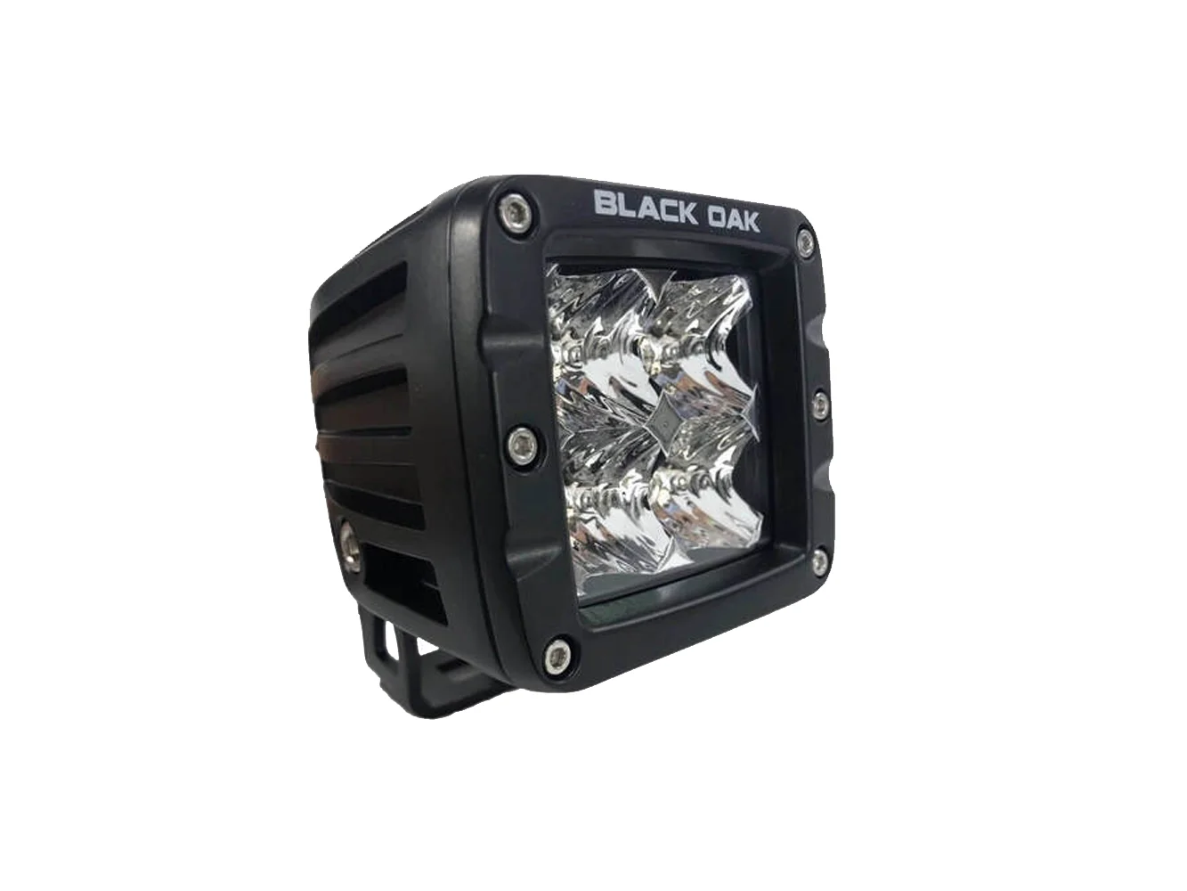 Black Oak 2" LED Pod Light - Spot Optics - Black Housing - Pro Series 3.0