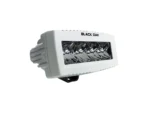 Black Oak 4" Marine Spreader Light - Flood Optics - White Housing - Pro Series 3.0