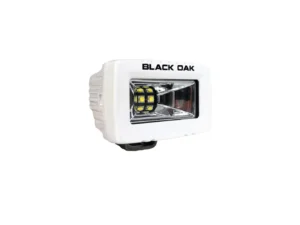 Black Oak 2" Marine Spreader Light - Scene Optics - White Housing - Pro Series 3.0