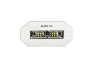 Black Oak 4" Marine Flush Mount Spreader Light - White Housing - Pro Series 3.0