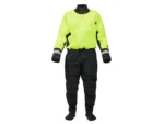 Mustang MSD576 Water Rescue Dry Suit - Fluorescent Yellow Green-Black - Large