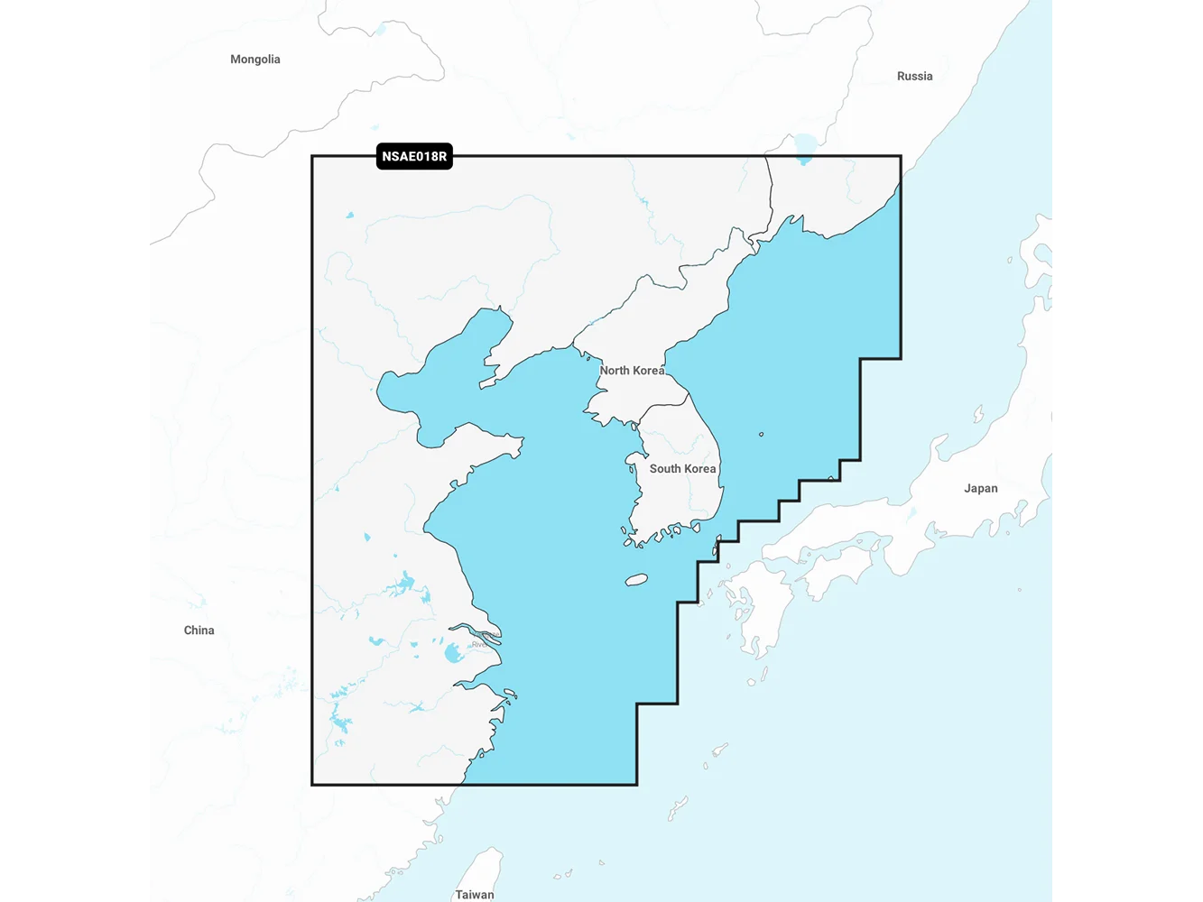Garmin Navionics+ NSAE018R - Yellow Sea - Marine Chart