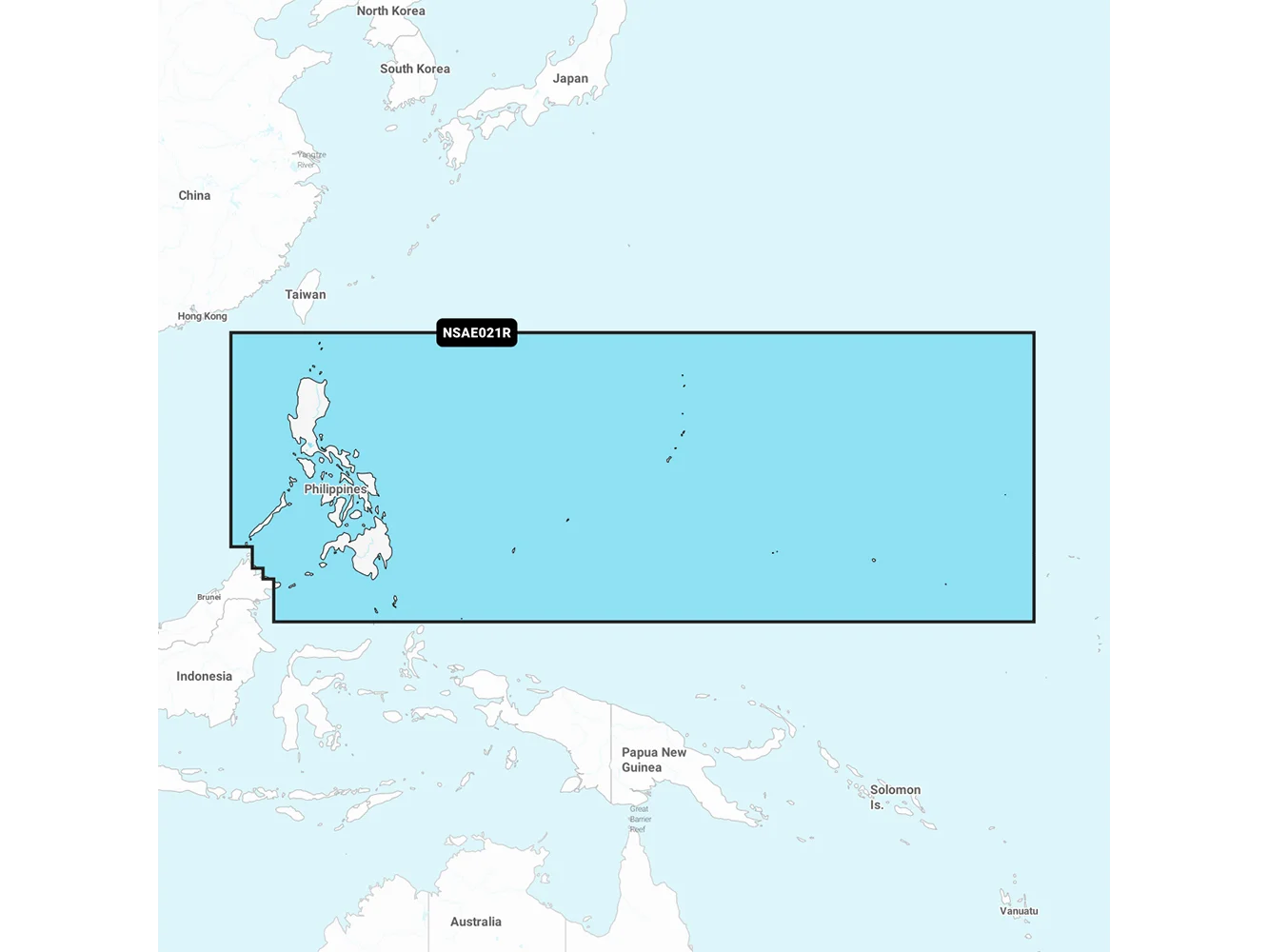 Garmin Navionics+ NSAE021R - Philippines - Marine Chart