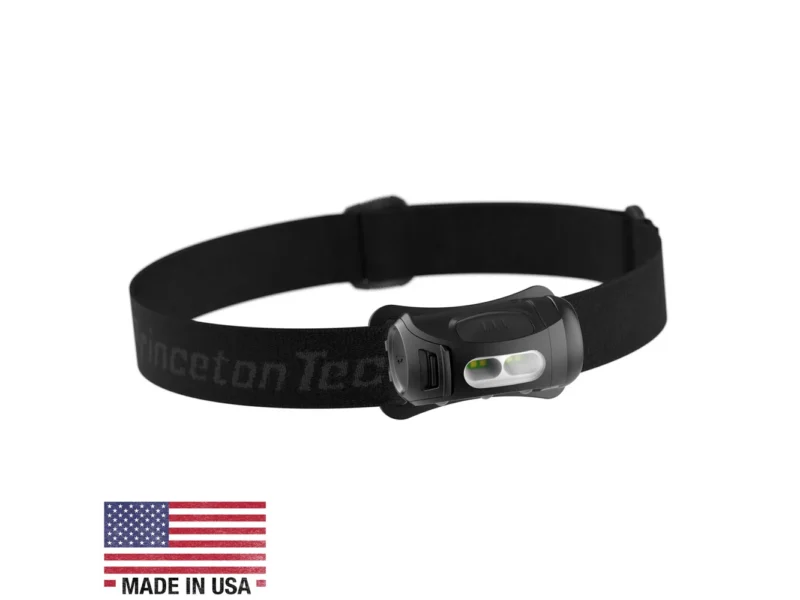 Princeton Tec Fred Headlamp - Black w/Red LED