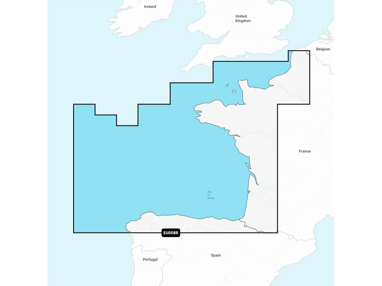 Garmin Navionics+ NSEU008R - Bay of Biscay - Marine Chart