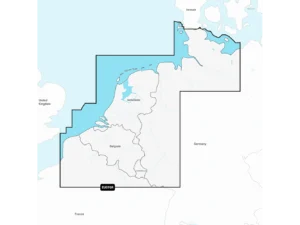 Garmin Navionics+ NSEU076R - Benelux & Germany, West - Marine Chart