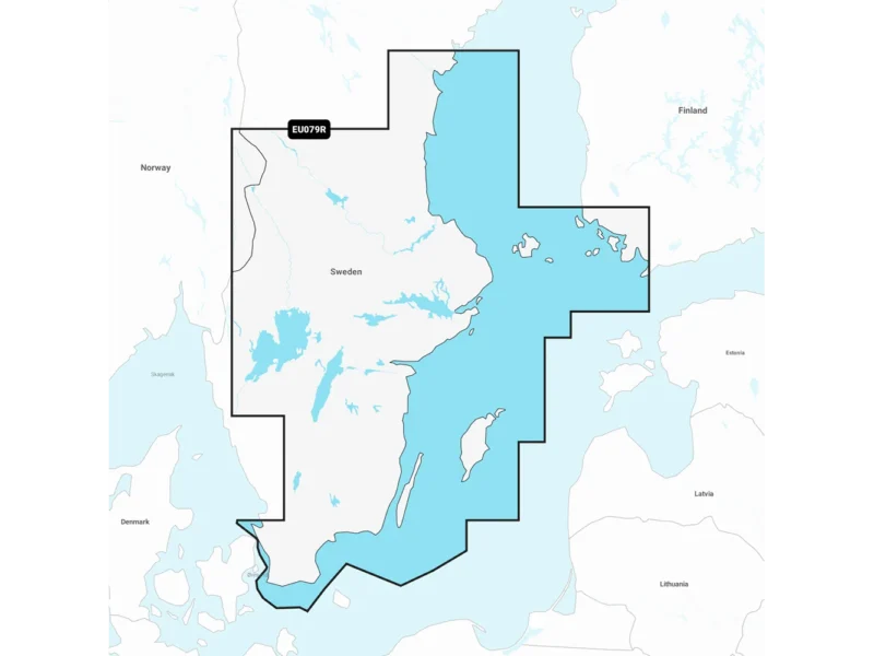 Garmin Navionics+ NSEU079R - Sweden, Southeast - Marine Chart