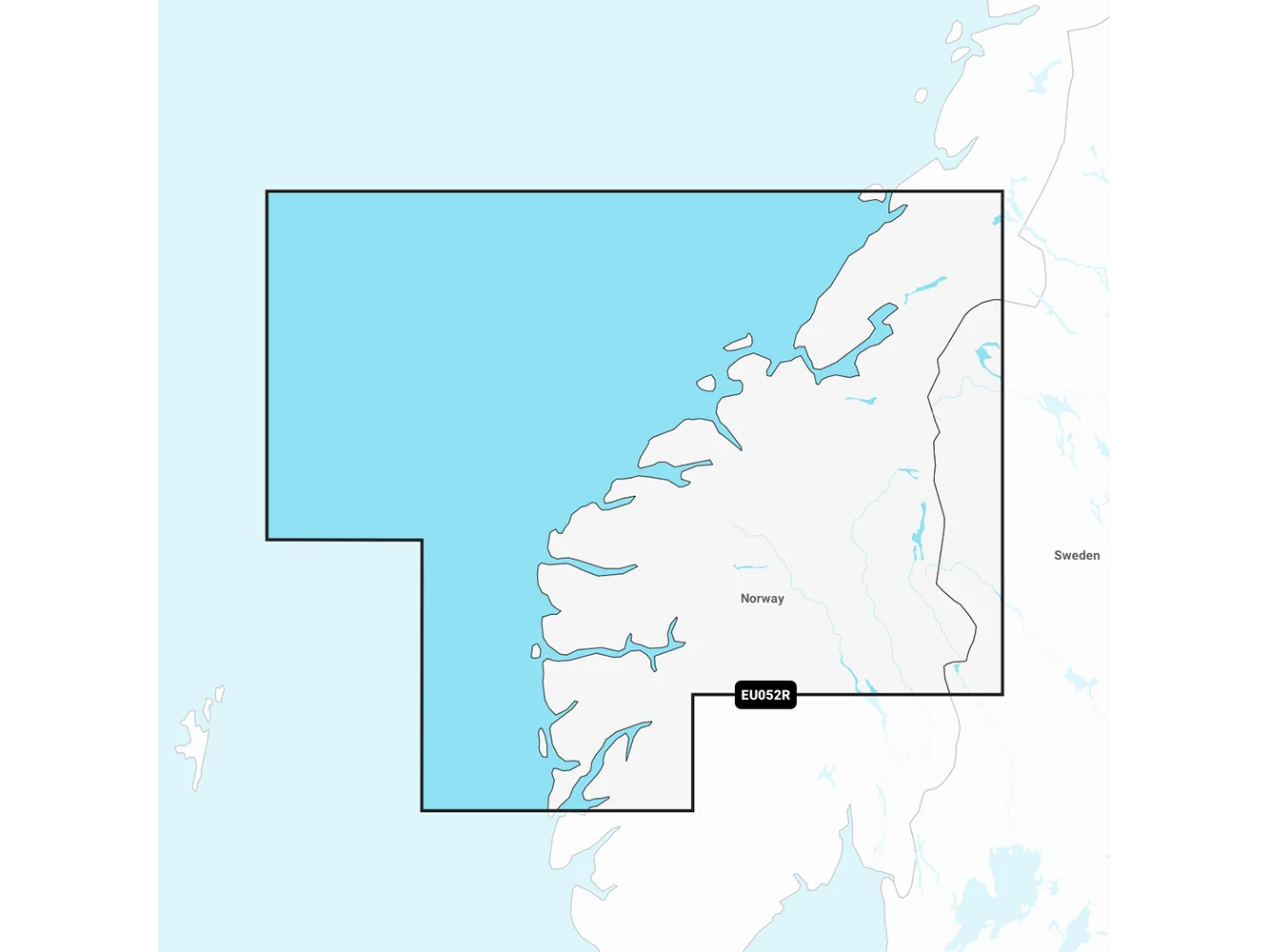 Garmin Navionics+ NSEU052R - Norway, Sognefjord to Svesfjorden - Marine Chart