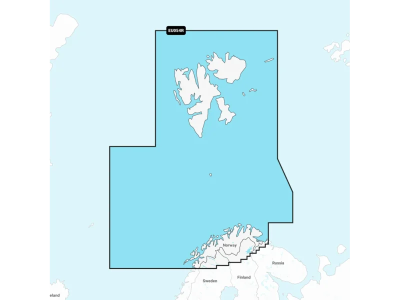 Garmin Navionics+ NSEU054R - Norway, Vestfjorden to Svalbard - Marine Chart