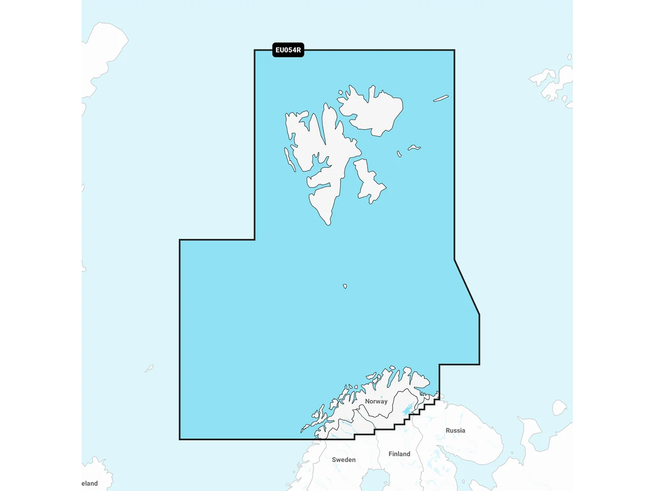 Garmin Navionics+ NSEU054R - Norway, Vestfjorden to Svalbard - Marine Chart