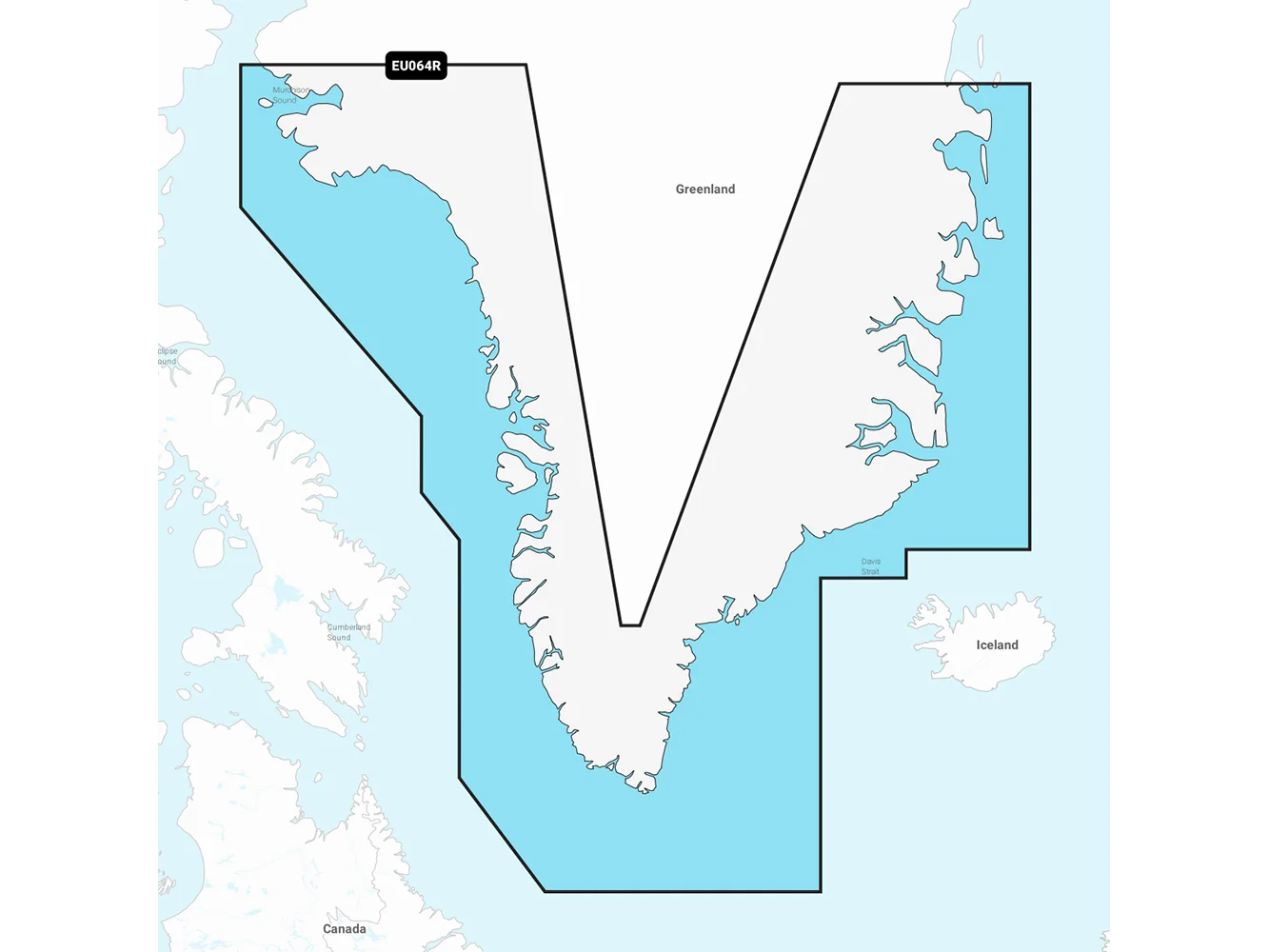 Garmin Navionics+ NSEU064R - Greenland - Marine Chart