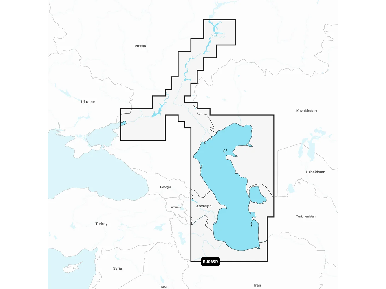 Garmin Navionics+ NSEU069R - Caspian Sea & Lower Volga - Marine Chart