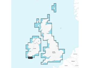Garmin Navionics+ NSEU072R - U.K. & Ireland Lakes & Rivers - Marine Chart