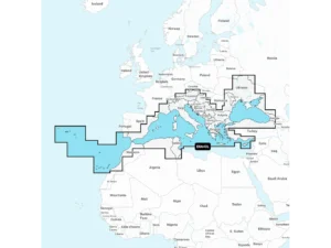 Garmin Navionics+ NSEU643L - Mediterranean & Black Sea - Marine Chart