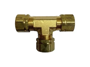 Uflex Union T-Fitting f/3/8" Tube Compression Hose Fittings
