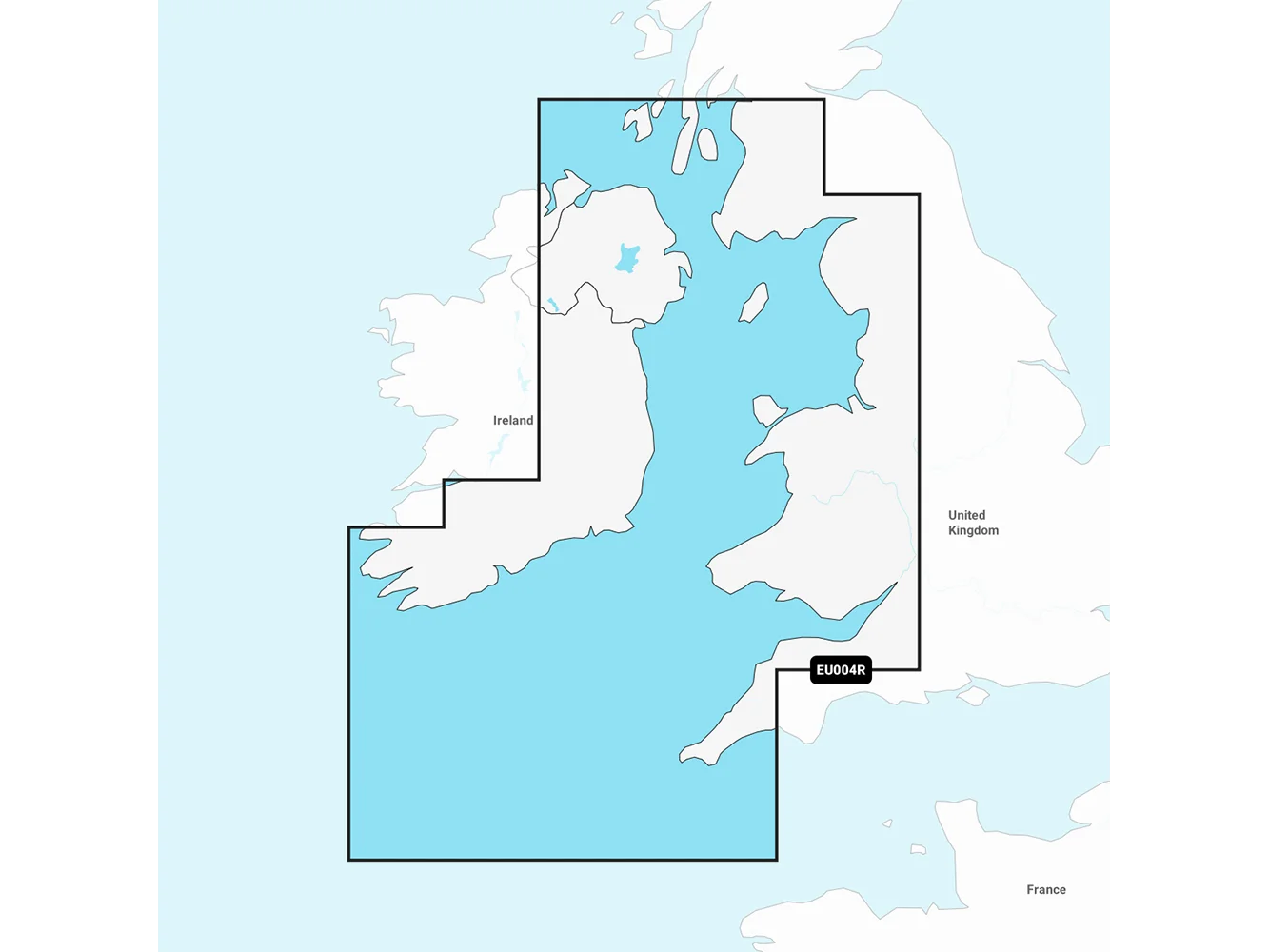 Garmin Navionics Vision+ NVEU004R - Irish Sea - Marine Chart