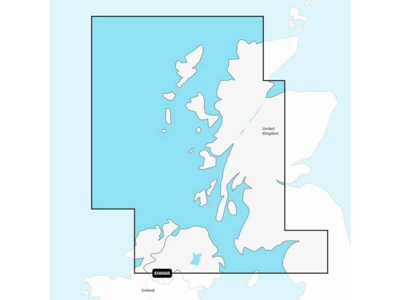 Garmin Navionics Vision+ NVEU006R - Scotland, West Coast - Marine Chart