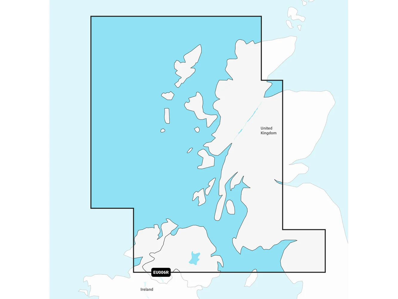 Garmin Navionics Vision+ NVEU006R - Scotland, West Coast - Marine Chart