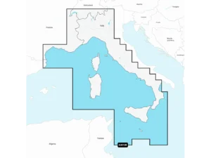 Garmin Navionics Vision+ NVEU012R - Mediterranean Sea, Central & West - Marine Chart