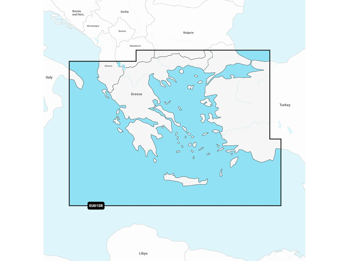 Garmin Navionics Vision+ NVEU015R - Aegean Sea, Sea of Marmara - Marine Chart