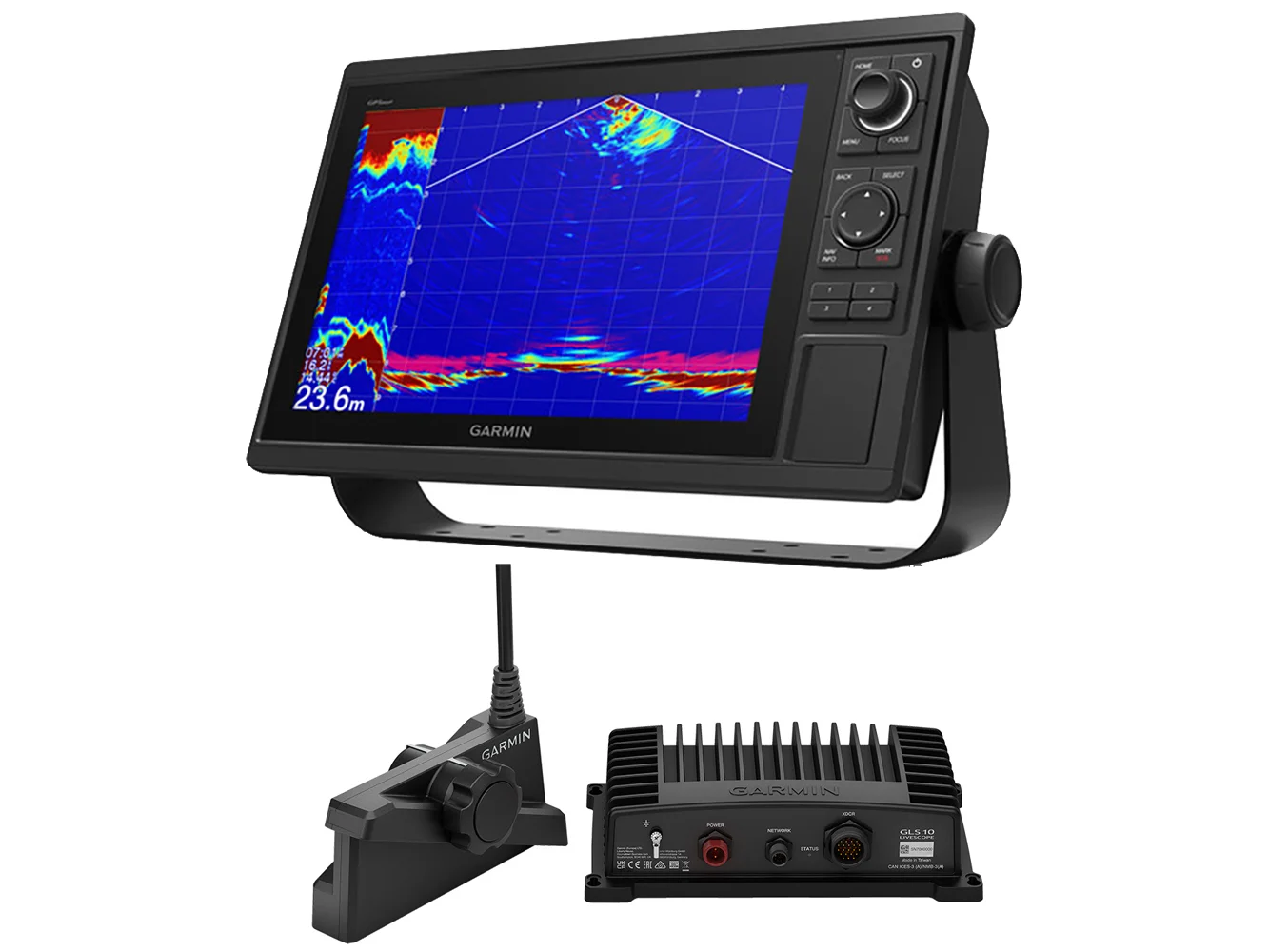 Garmin GPSMAP® 1222 LiveScope Plus Bundle w/LVS34 Transducer