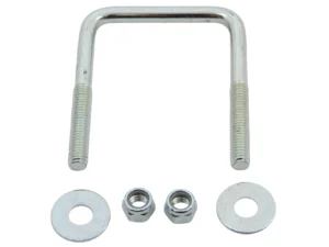 C.E. Smith Zinc U-Bolt 7/16"-14 X 3-1/8" X 4" w/Washers & Nuts - Square
