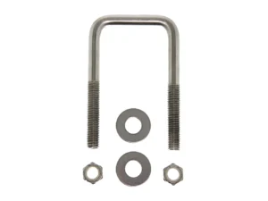 C.E. Smith Zinc U-Bolt 7/16"-14 X 3-1/8" X 3" w/Washers & Nuts - Square