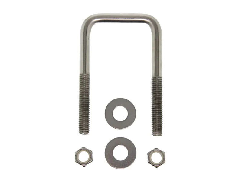 C.E. Smith Zinc U-Bolt 7/16"-14 X 3-1/8" X 3" w/Washers & Nuts - Square
