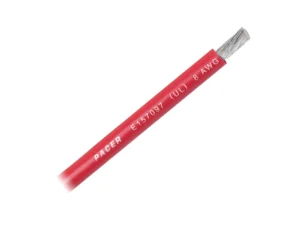 Pacer Red 8 AWG Battery Cable - Sold By The Foot