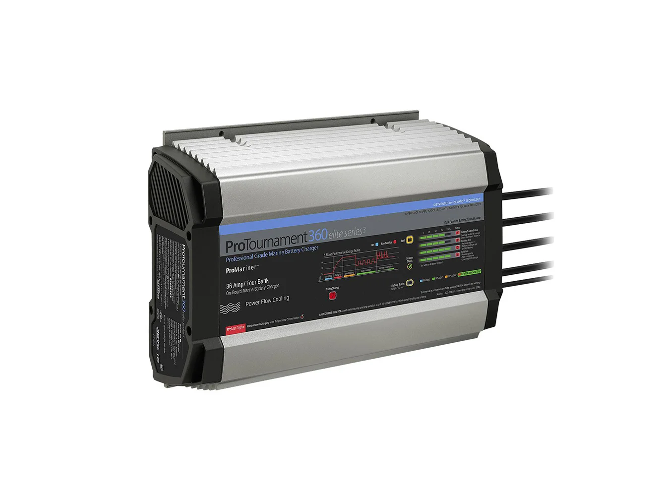 ProMariner ProTournament 360 Elite Series3 4-Bank On-Board Marine Battery Charger