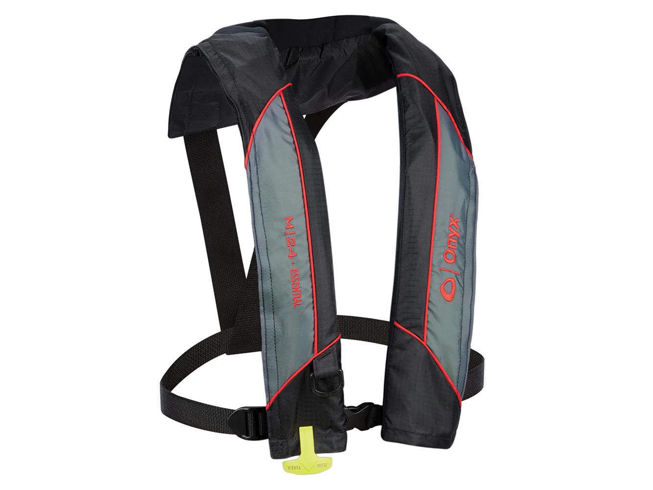 Onyx M-24 Essential Manual Inflatable Life Jacket - Red - Adult Universal