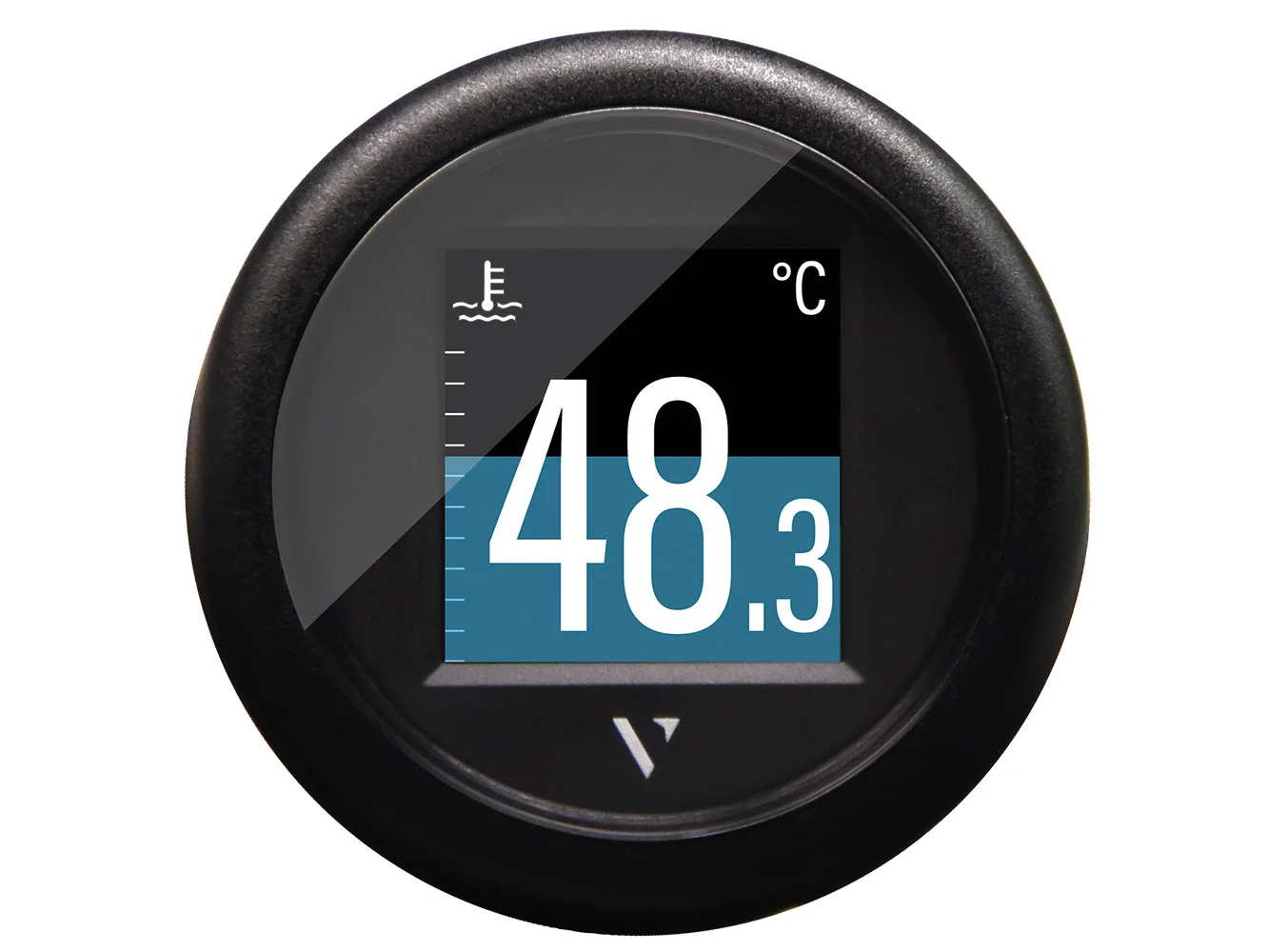 Veratron 52mm (2-1/16") ViewLine Flex Gauge - J1939 - Black