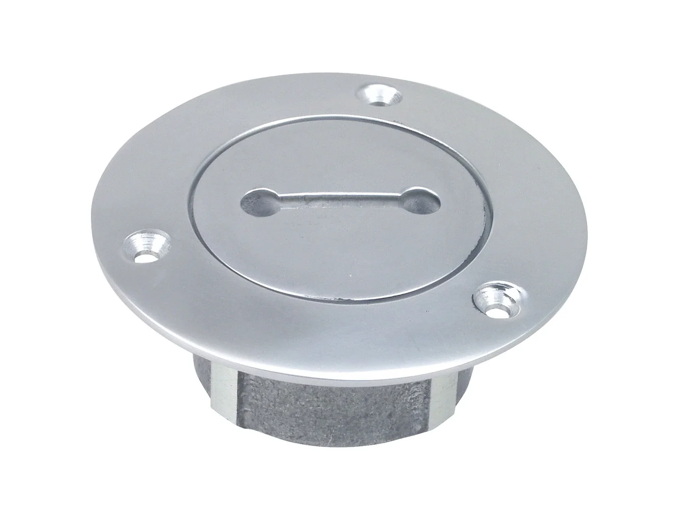 Perko 1" Chrome Unmarked Pipe Deck Plate