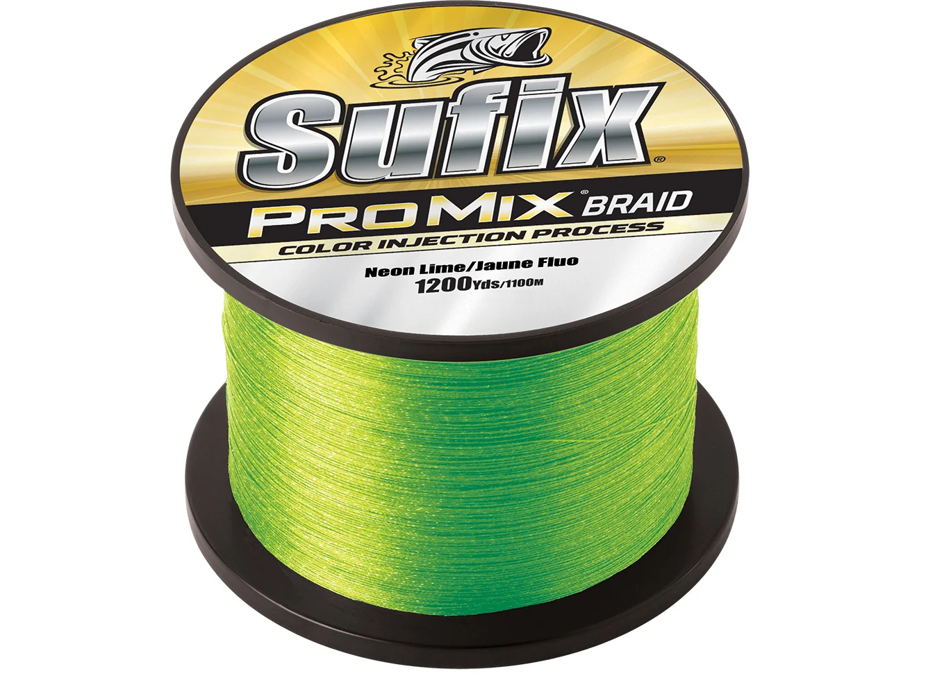 Sufix ProMix® Braid - 40lb - Neon Lime - 1200 yds