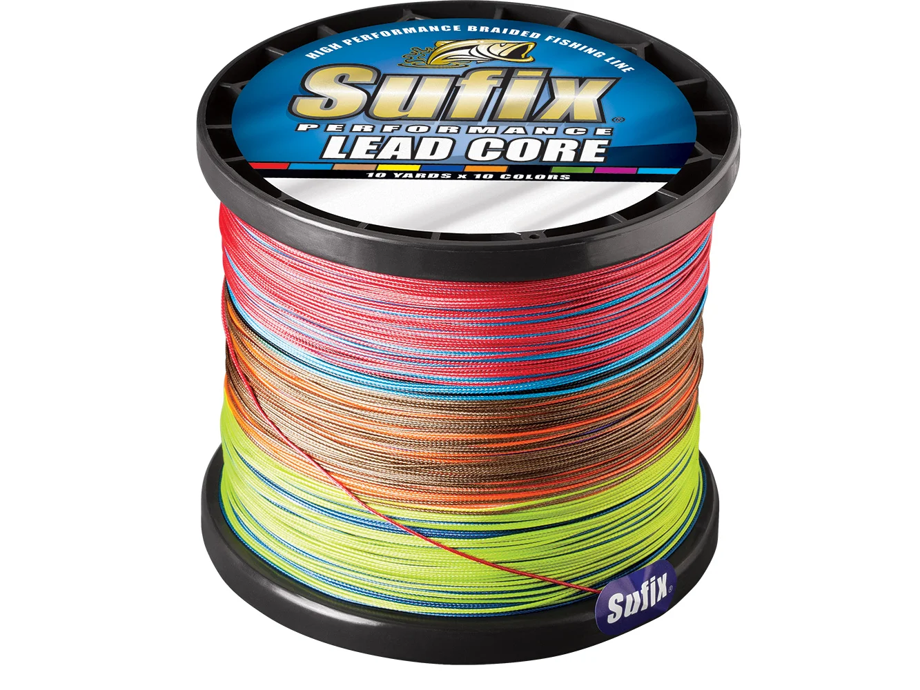 Sufix Performance Lead Core - 12lb - 10-Color Metered - 600 yds