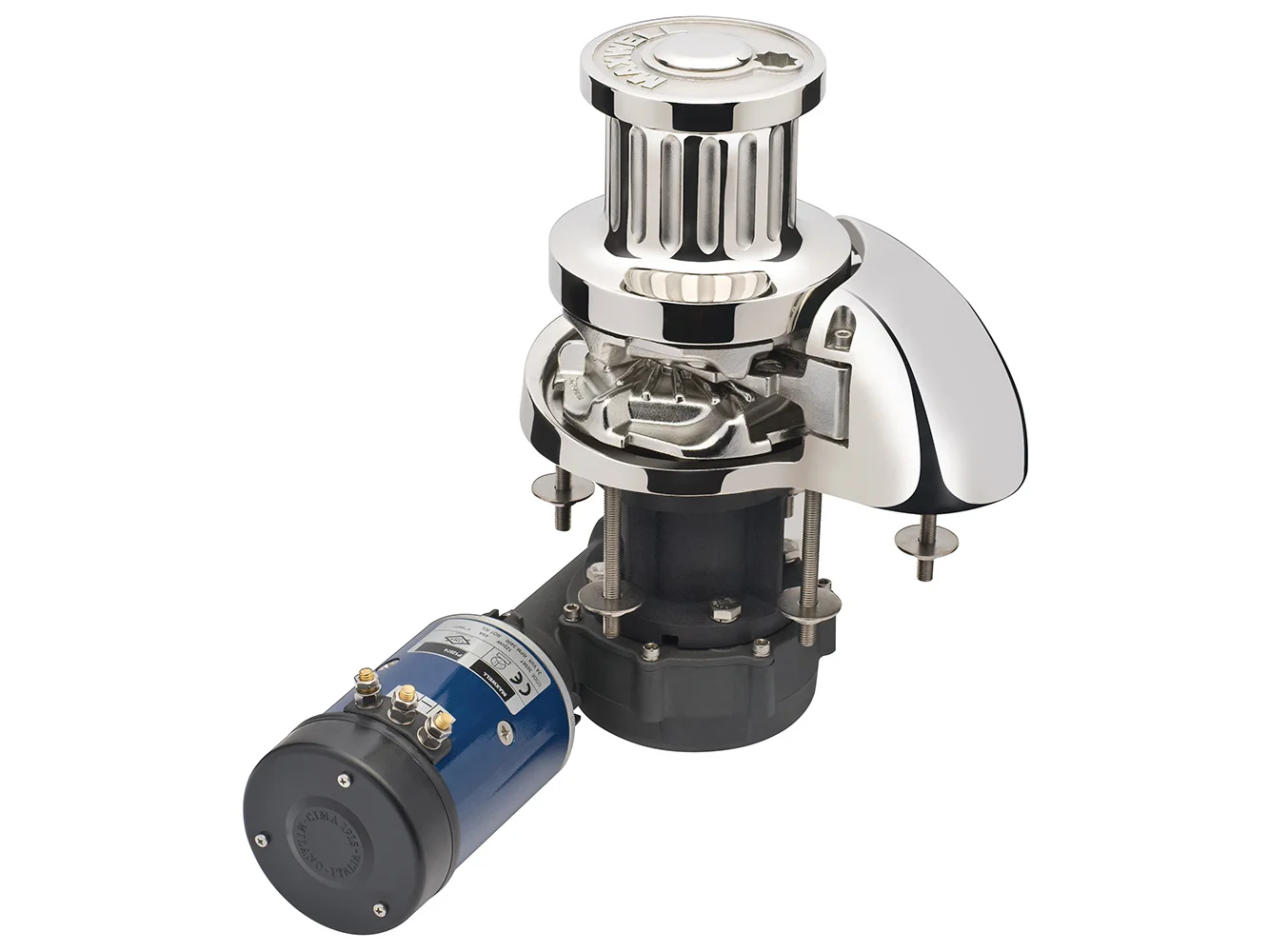 Maxwell RC12-12 Vertical Capstan 12V Windlass - 1/2" Chain & 3/4" Rope