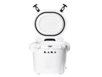 LAKA Coolers 30 Qt Cooler w/Telescoping Handle & Wheels - White