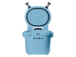 LAKA Coolers 30 Qt Cooler w/Telescoping Handle & Wheels - Blue
