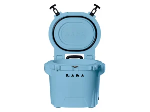 LAKA Coolers 30 Qt Cooler w/Telescoping Handle & Wheels - Blue