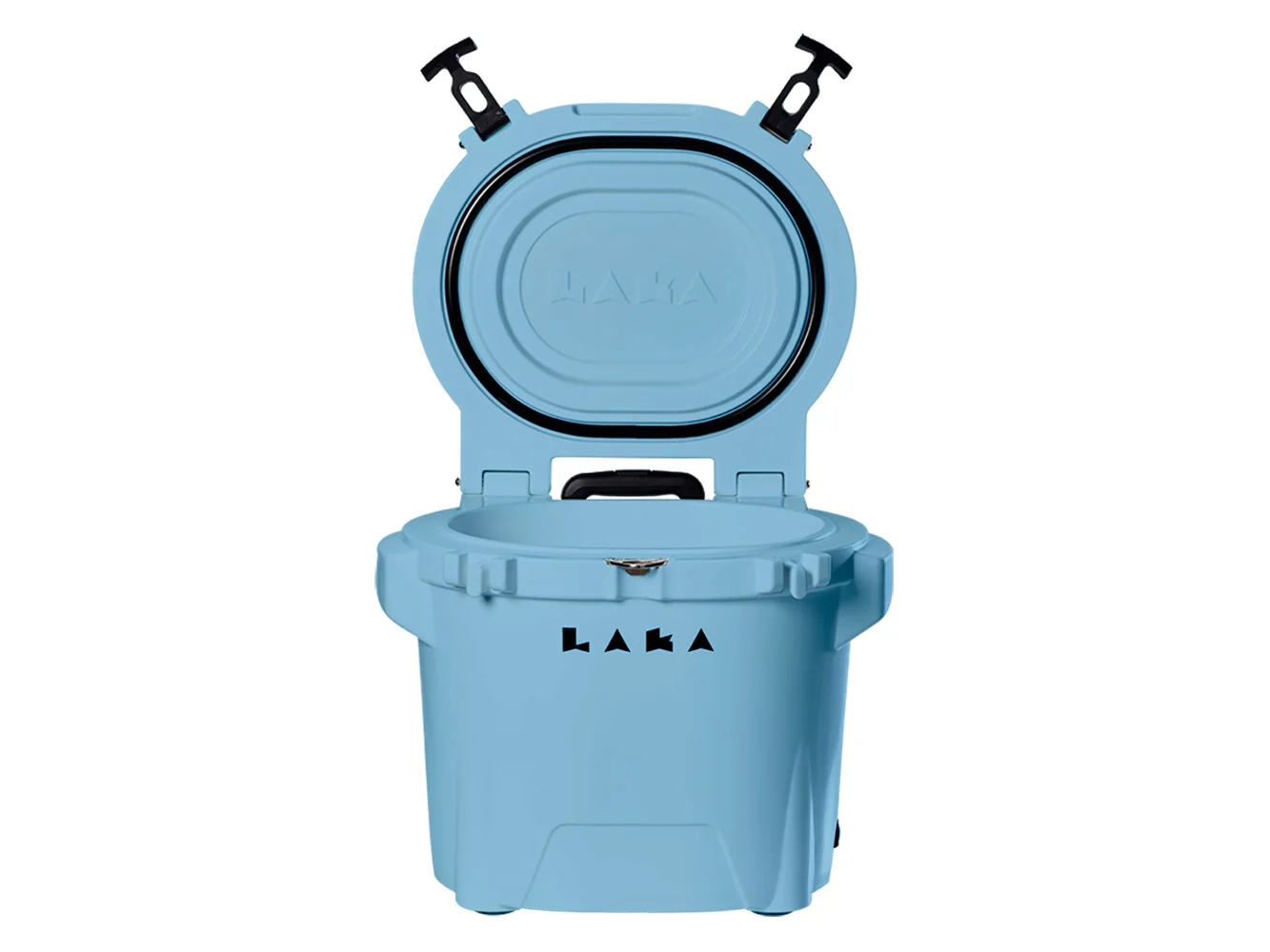 LAKA Coolers 30 Qt Cooler w/Telescoping Handle & Wheels - Blue