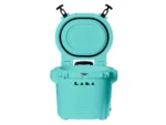 LAKA Coolers 30 Qt Cooler w/Telescoping Handle & Wheels - Seafoam