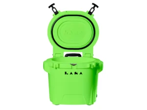 LAKA Coolers 30 Qt Cooler w/Telescoping Handle & Wheels - Lime Green