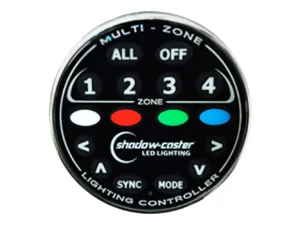Shadow-Caster Round Zone Controller 4 Channel Remote f/MZ-LC or SCM-LC