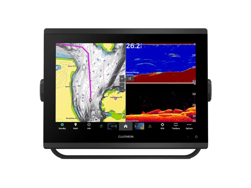 Garmin GPSMAP® 1243xsv Combo GPS/Fishfinder GN+